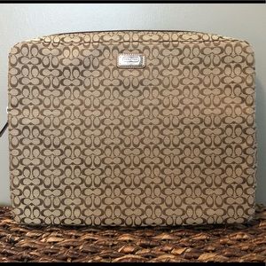 Coach laptop bag